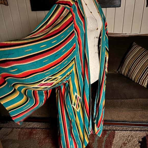 Lucky & Blessed • Size 3X • Boho • Dress/Cardigan Vest Set • Multi-Colors - Picture 15 of 16